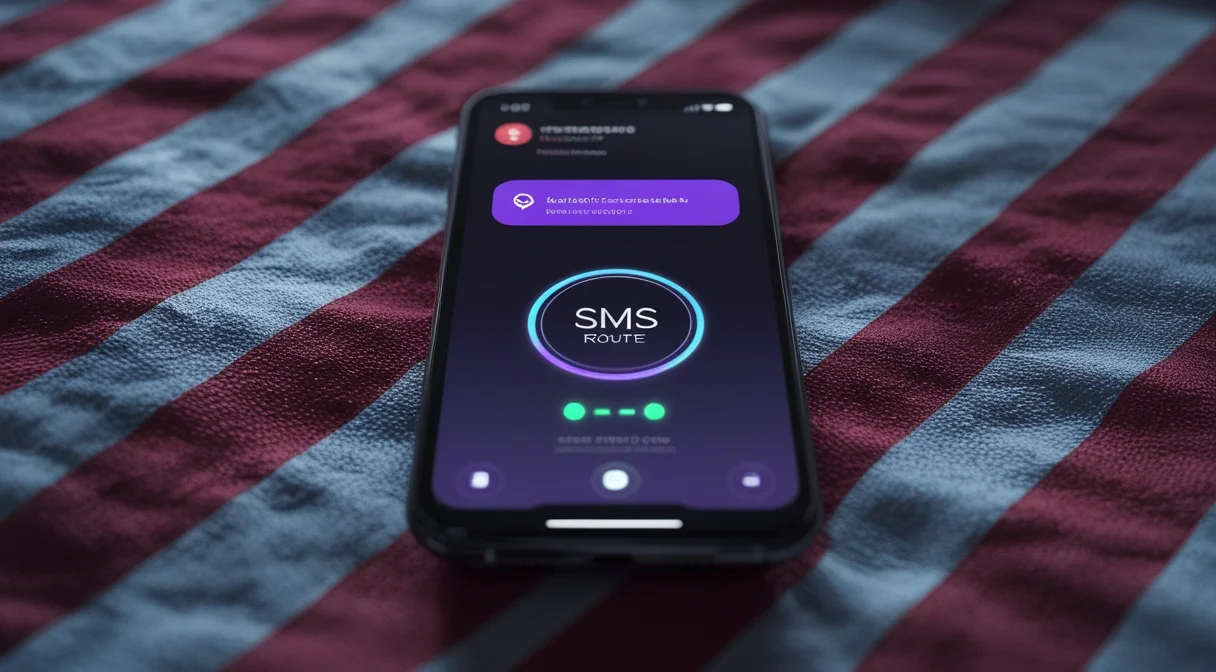 SMS gateway Austria — flag and smartphone showing SMS delivery