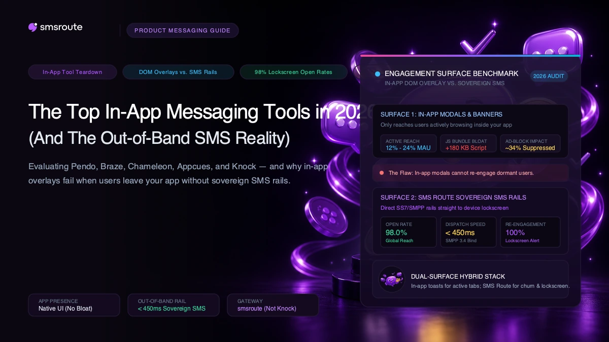 The Top In-App Messaging Tools in 2026
