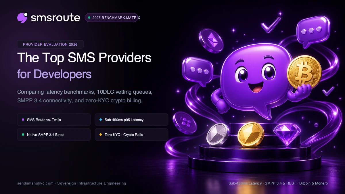 The Top 10 SMS Providers for Developers in 2026
